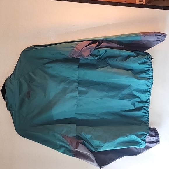 The Northface original Windbreaker Men's Medium Vintage Pullover Half Zip Green - Picture 10 of 10